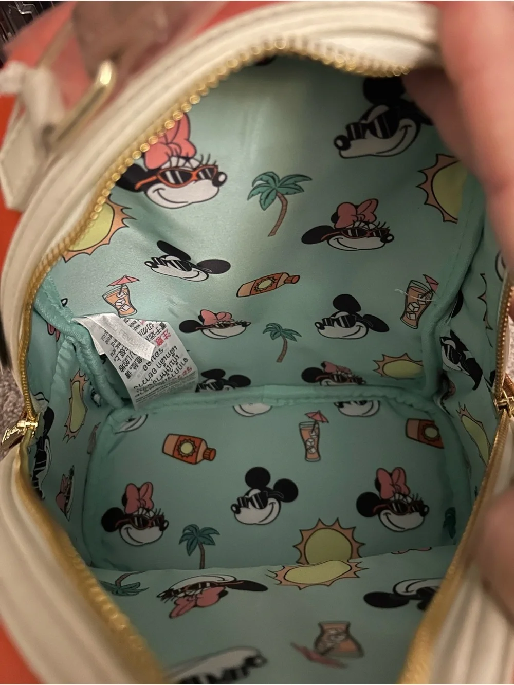 Disney Parks Mickey and Minnie Summer at the Beach Loungefly